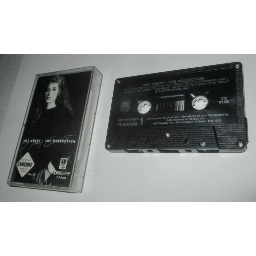 Amy Grant - The Collection on cassette (A & M Records / Word Distribution, 1986)